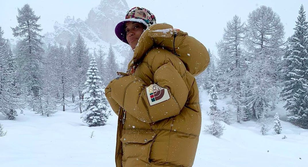 GUCCI The North Face Padded Jacket ダウン Gucci x The North Face Padded Jacket Green/Black - FW21 - US